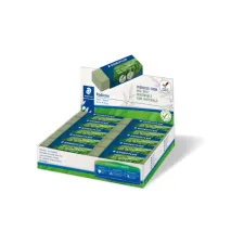 Gum Staedtler Eco 52680 65x23x10mm olijfgroen 20 stuks