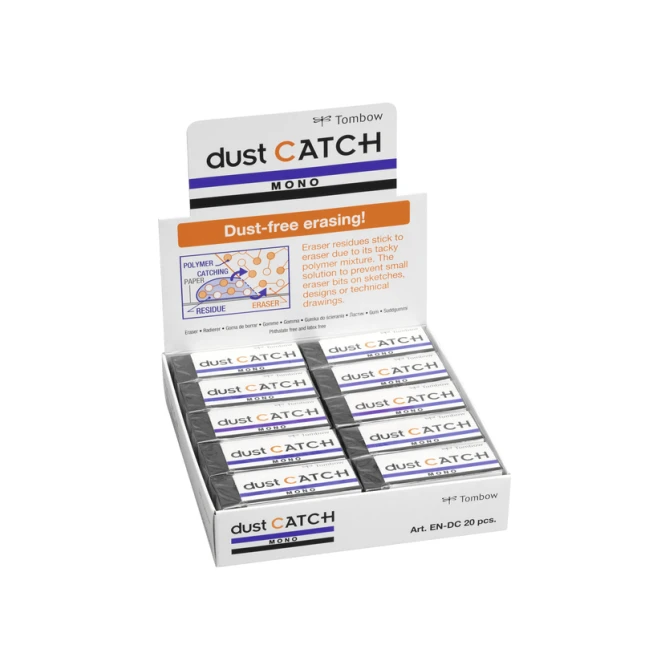 Gum Tombow Mono dust Catch 19 gram zwart