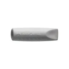 Gumdop Faber Castell Grip 2001 grijs 2 stuks Gumdop Faber Castell Grip 2001 grijs 2 stuks