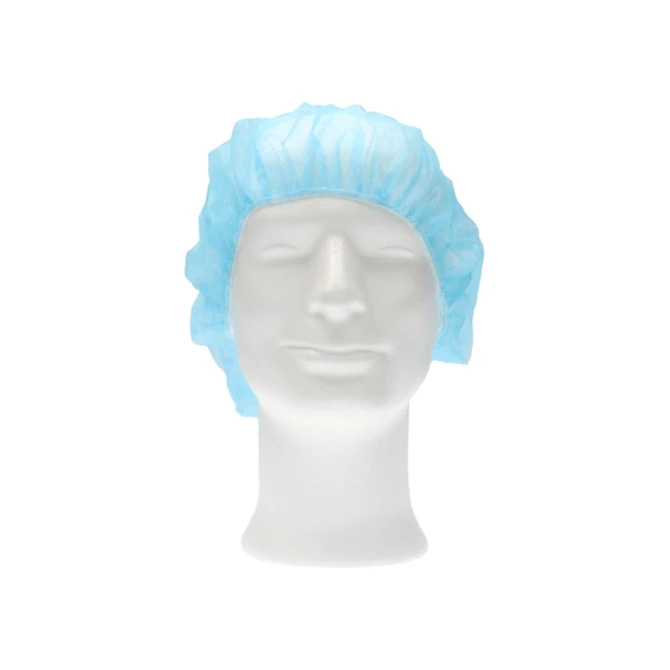 Haarnet CMT bouffant non-woven L 53cm PP blauw 100 stuks
