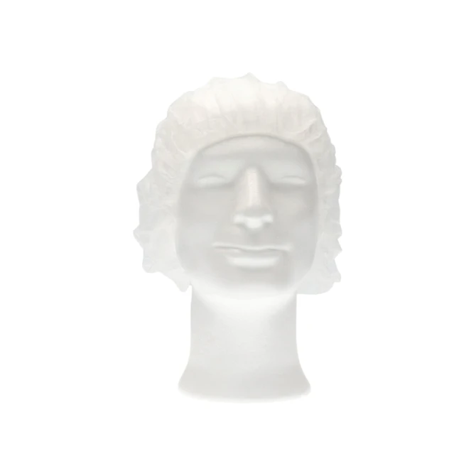 Haarnet CMT bouffant non-woven M 50cm PP wit 100 stuks