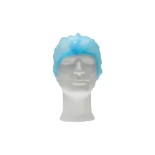 Haarnet CMT clip non-woven L 53cm PP blauw 100 stuks Haarnet CMT clip non-woven L 53cm PP blauw 100 stuks
