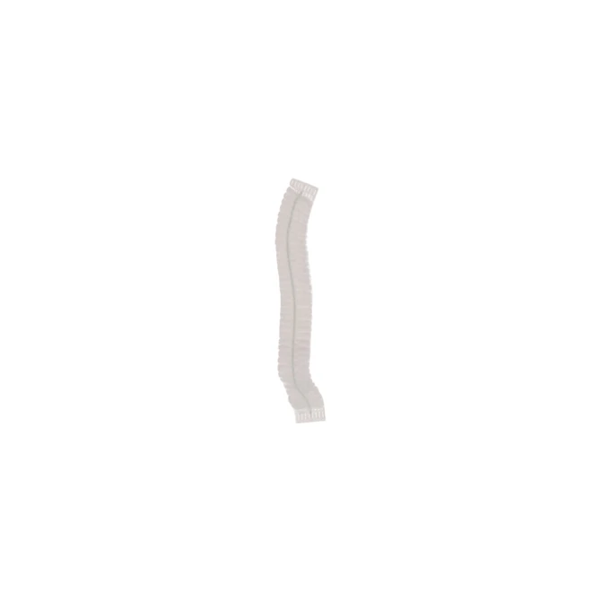 Haarnet CMT clip non-woven L 53cm PP wit 100 stuks