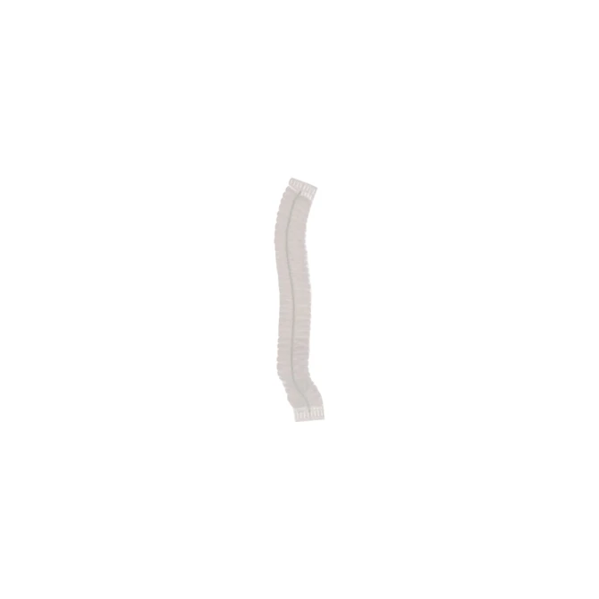 Haarnet CMT clip non-woven M 50cm PP wit 100 stuks