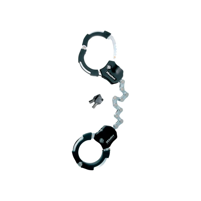 Handboeisloten Masterlock Street Cuff 55 cm zwart
