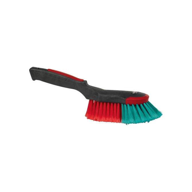 Handborstel Vikan ergo met rubber stootrand 32cm