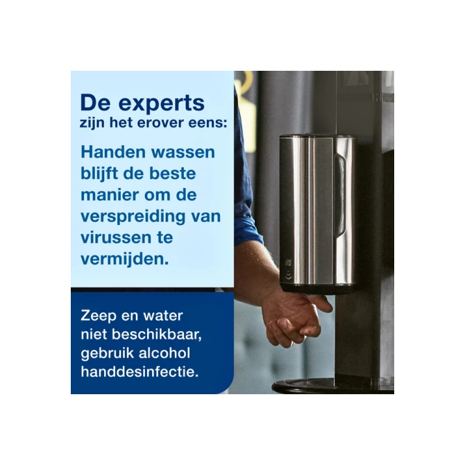 Handdesinfectie Tork S4 Premium alcoholgel ongeparfumeerd 1000 ml 424103