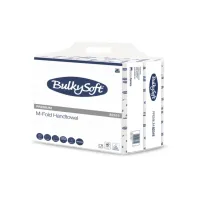 Handdoek BulkySoft Premium m-vouw 2-laags 215x320mm 15x150 vel wit 82318
