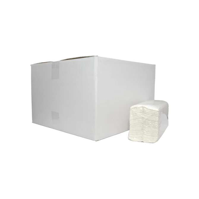 Handdoek c-vouw 2-laags 250x310mm 16x152vel wit