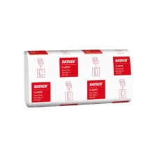 Handdoek Katrin w-vouw 2-laags 203x320mm 25x120 vel wit 61594 Handdoek Katrin w-vouw 2-laags 203x320mm 25x120 vel wit 61594