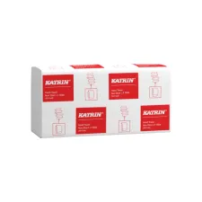 Handdoek Katrin w-vouw 2-laags 240x320mm 25x120 vel wit 61549 Handdoek Katrin w-vouw 2-laags 240x320mm 25x120 vel wit 61549