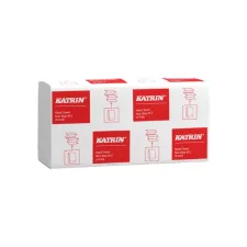 Handdoek Katrin z-vouw 2-laags 203x240mm 25x160 vel wit 61617 Handdoek Katrin z-vouw 2-laags 203x240mm 25x160 vel wit 61617