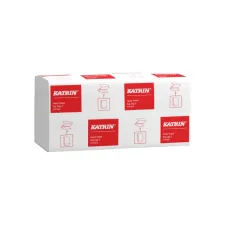 Handdoek Katrin z-vouw 2-laags 244x230mm 20x200 vel wit 35588 Handdoek Katrin z-vouw 2-laags 244x230mm 20x200 vel wit 35588