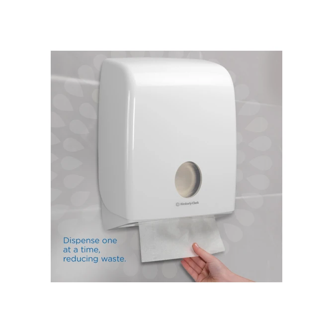 Handdoek Kleenex Ultra i-vouw 2-laags 215x415mm 30x94 vel wit 6772