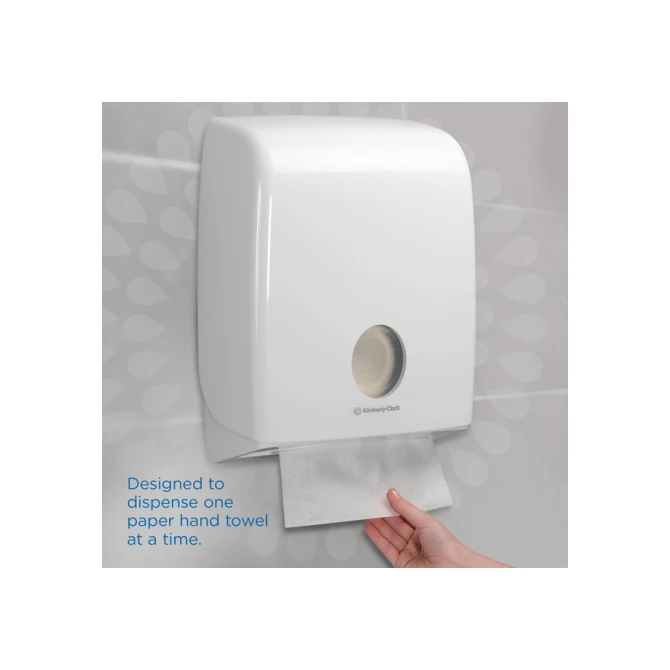 Handdoek Kleenex Ultra i-vouw 3-laags 215x318mm 15x96 vel wit 6710