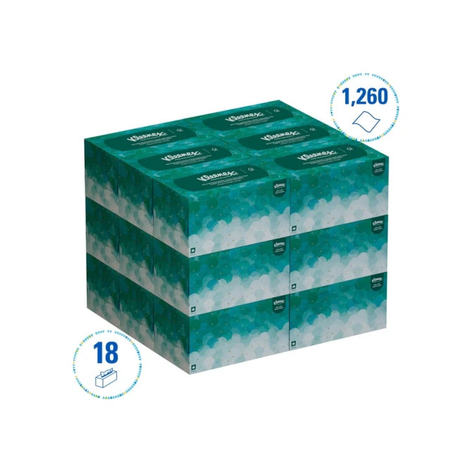 Handdoek Kleenex Ultra Pop-up Box 1-laags 226x254mm 70 vel wit 6088