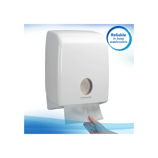 Handdoek Scott m-vouw 1-laags 203x240mm 16x250 vel wit 3749