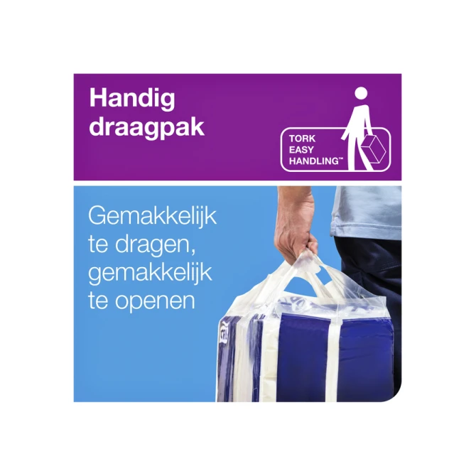 Handdoek Tork H2 Xpress Advanced multifold 2-laags 212x340mm 21x136 vel wit 120399