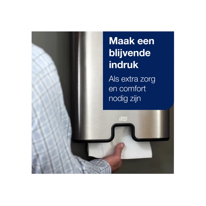 Handdoek Tork H2 Xpress Premium multifold 2-laags 212x340mm 21x100 vel wit 100297