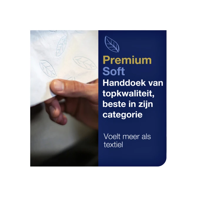 Handdoek Tork H2 Xpress Premium multifold 2-laags 212x340mm 21x110 vel wit 100288