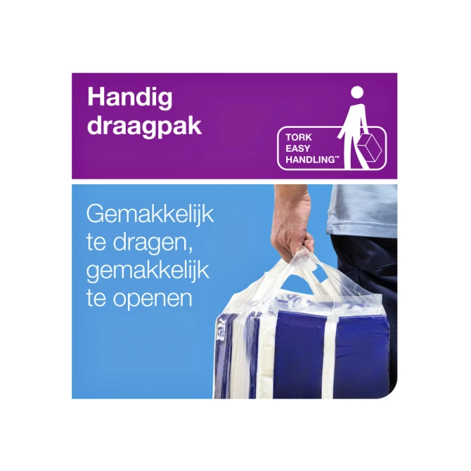 Handdoek Tork H2 Xpress Premium multifold 2-laags 212x340mm 21x110 vel wit 100288