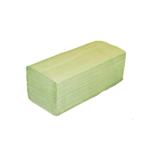 Handdoek Tork H3 Advanced singlefold 2-laags 248x230mm 15x250 vel groen 290179