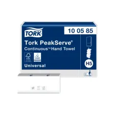 Handdoek Tork H5 PeakServe Universal 1-laags 201x225mm 12x410 vel wit 100585 Handdoek Tork H5 PeakServe Universal 1-laags 201x225mm 12x410 vel wit 100585
