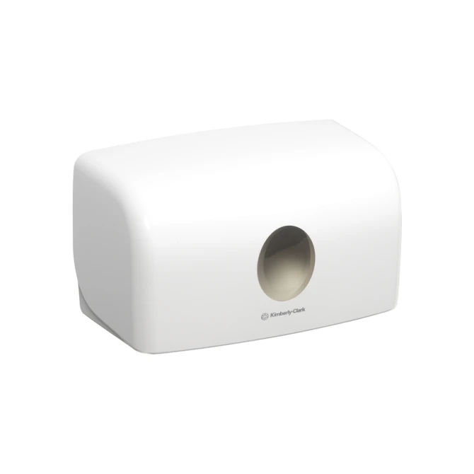 Handdoekdispenser Aquarius voor i-vouw mini wit 6956