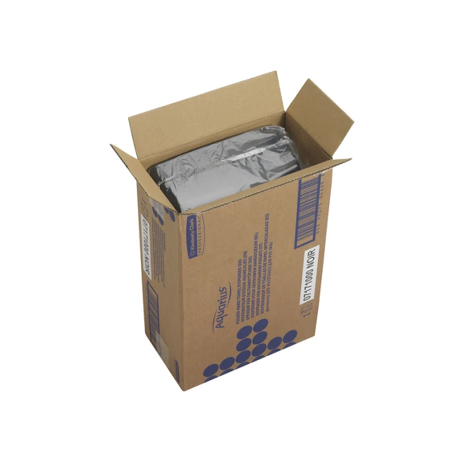 Handdoekdispenser Aquarius voor i-vouw zwart 7171