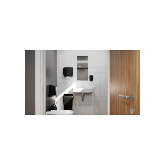 Handdoekdispenser Katrin klein zwart 88966