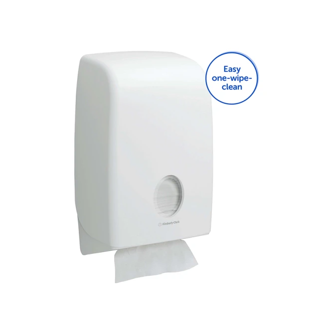 Handdoekdispenser Kimberly Clark Aquarius i-vouw wit 6945