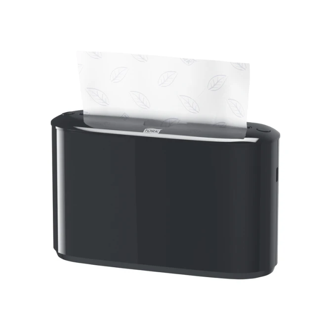 Handdoekdispenser Tork H2 Elevation Xpress countertop zwart 552208