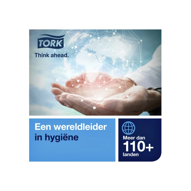 Handdoekdispenser Tork H3 Elevation wit 553000