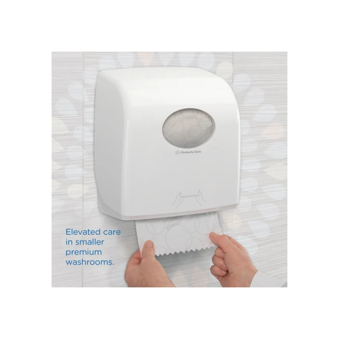 Handdoekrol Kleenex Ultra Slimroll 2-laags 100m wit 6781