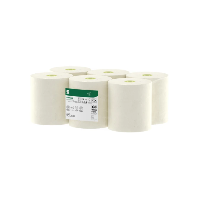 Handdoekrol Satino SYS1 GreenGrow 2-laags 6x175m naturel 307230