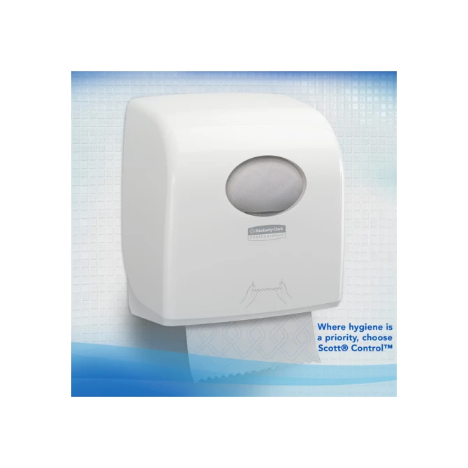 Handdoekrol Scott Control Slimroll 1-laags 165m wit 6623