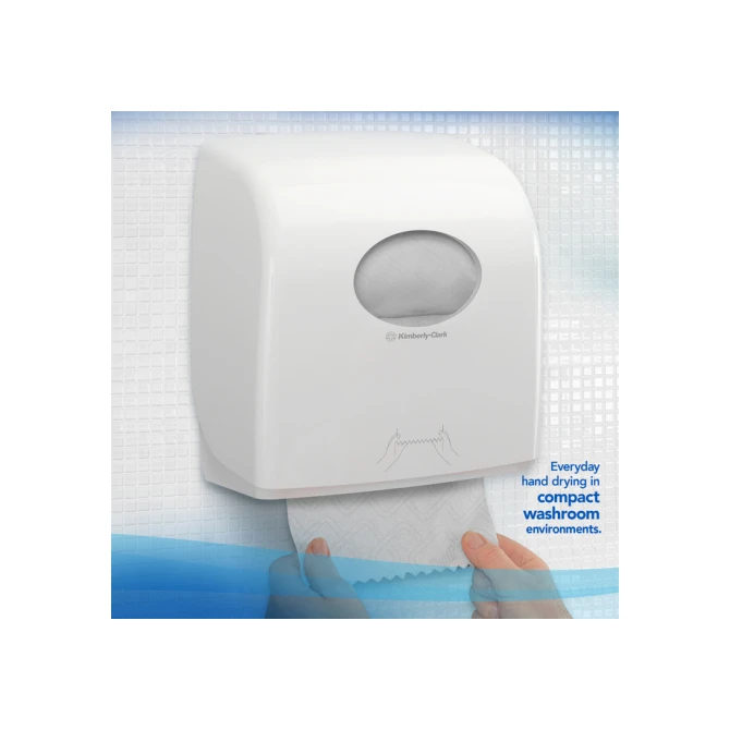 Handdoekrol Scott Essential Slimroll 1-laags 190m wit 6695