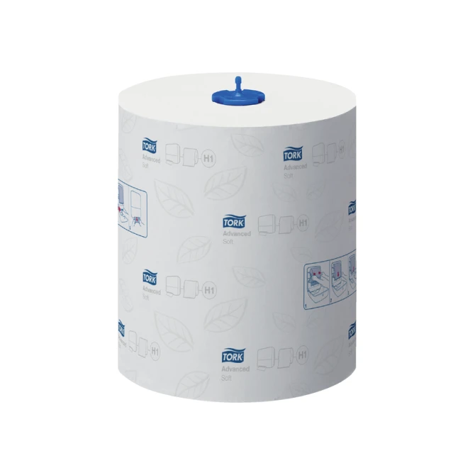 Handdoekrol Tork H1 Matic Advanced 2-laags 150m wit 290067