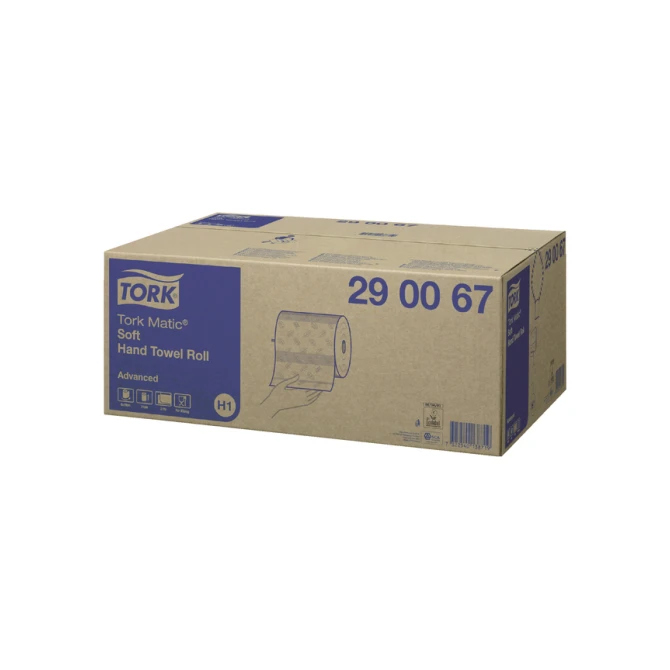 Handdoekrol Tork H1 Matic Advanced 2-laags 150m wit 290067