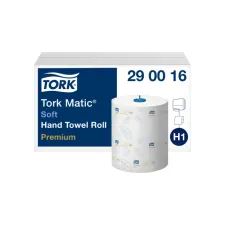 Handdoekrol Tork H1 Matic Premium 2-laags 100m wit 290016