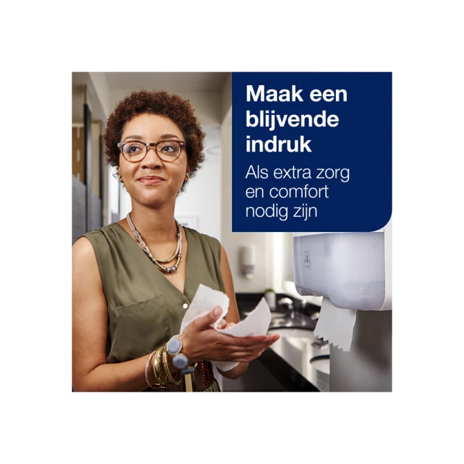 Handdoekrol Tork H1 Matic Premium 2-laags 100m wit 290016