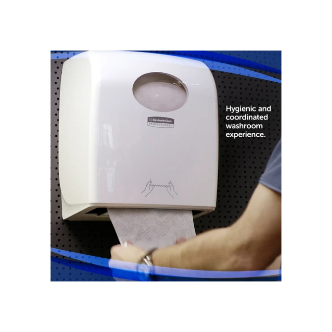 Handdoekroldispenser Kimberly Clark Aquarius Slimroll wit 7955
