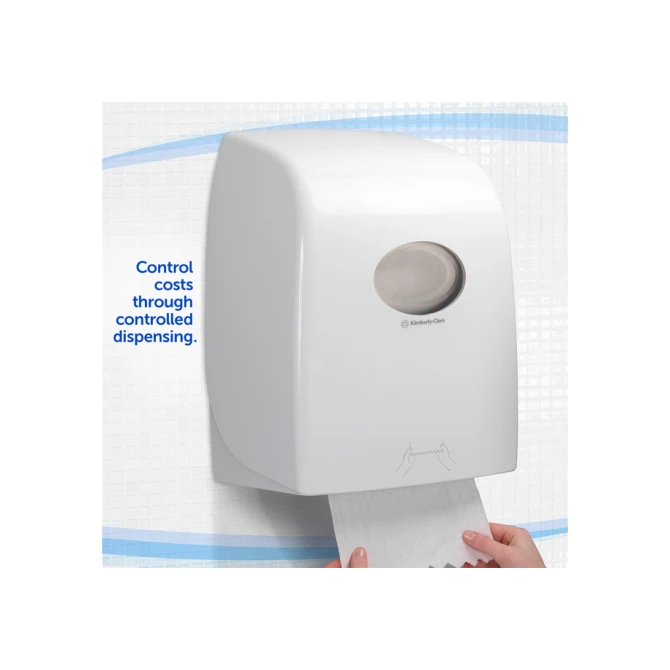 Handdoekroldispenser Kimberly Clark Aquarius wit 6959