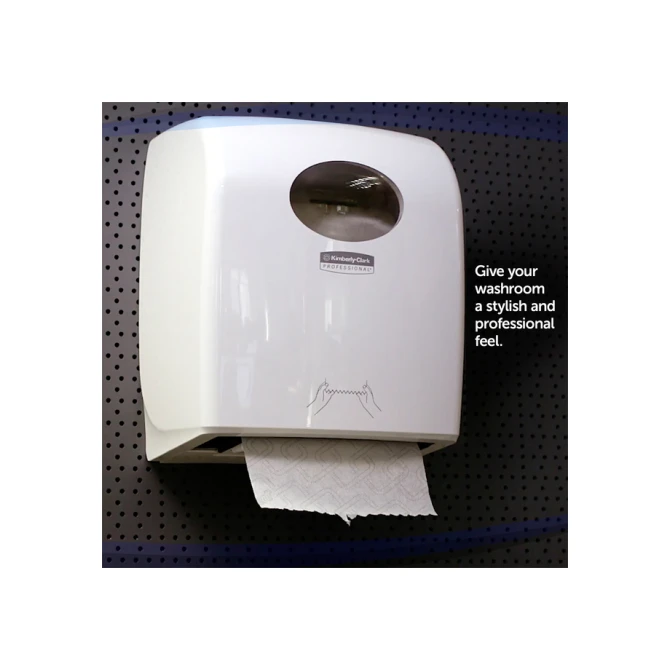 Handdoekroldispenser Kimberly Clark Aquarius wit 6959