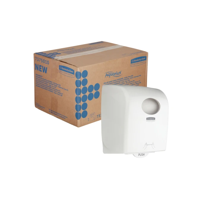 Handdoekroldispenser Kimberly Clark Aquarius wit 7375