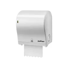 Handdoekroldispenser Satino PT1 manueel medium wit 331520