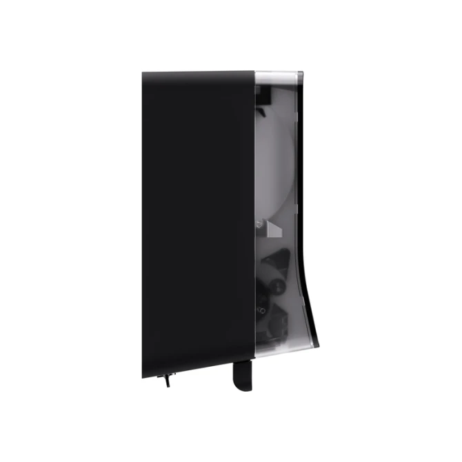 Handdoekroldispenser Satino SYS1 Hyginity zwart 333419