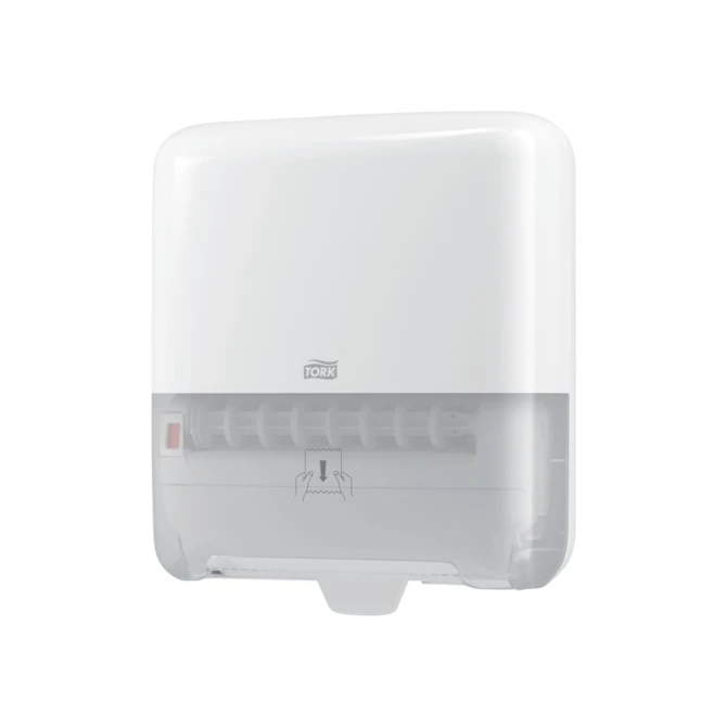 Handdoekroldispenser Tork H1 Elevation Matic wit 551000