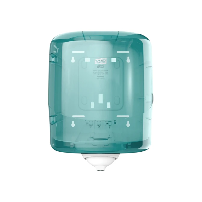 Handdoekroldispenser Tork M4 Performance Reflex turquoize 473180