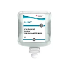 Handreiniger SCJ Oxy Bac Foam Wash antibacteriëel parfumvrij 1000ml